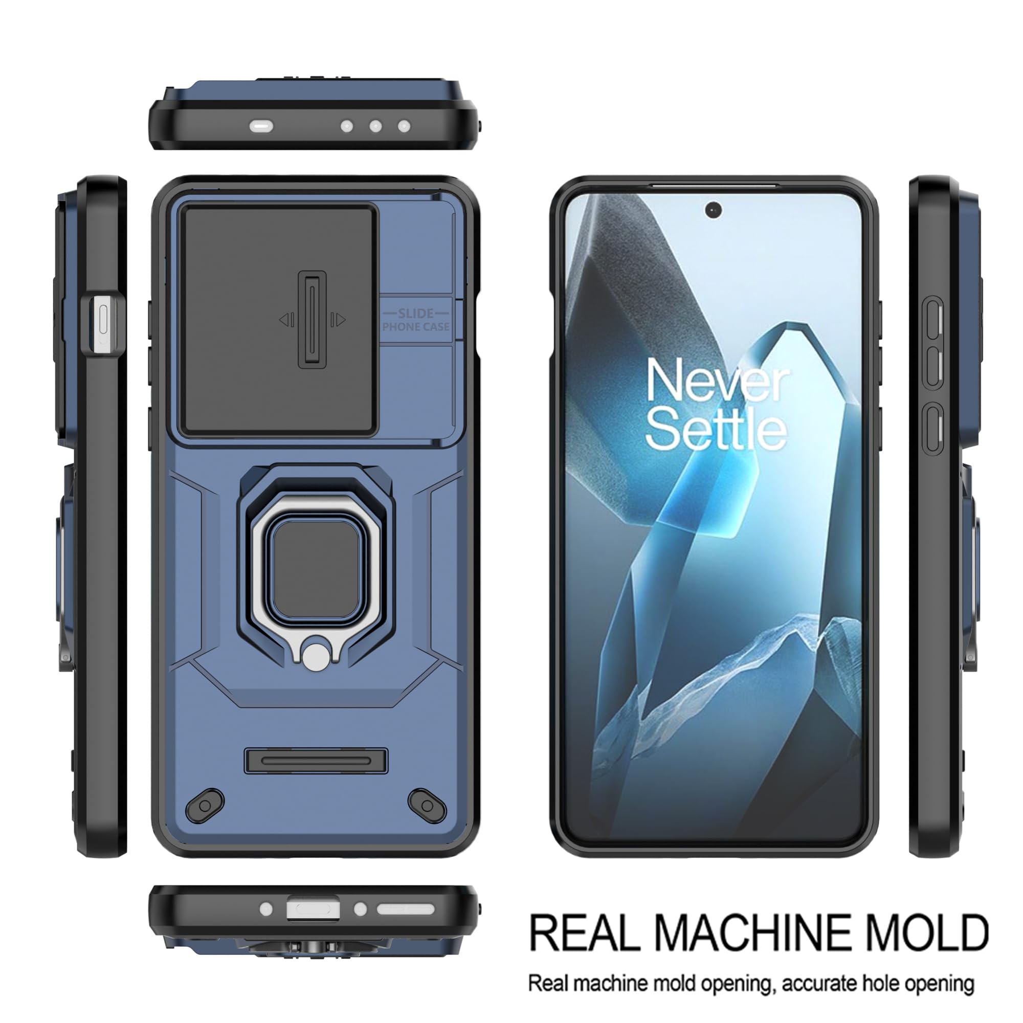 KEYSION Shockproof Case For OnePlus Nord CE5 5G Slide Camera Protection Metal Ring Stand Phone Cover For One Plus 1 Nord CE 5 Buy Cheaply On