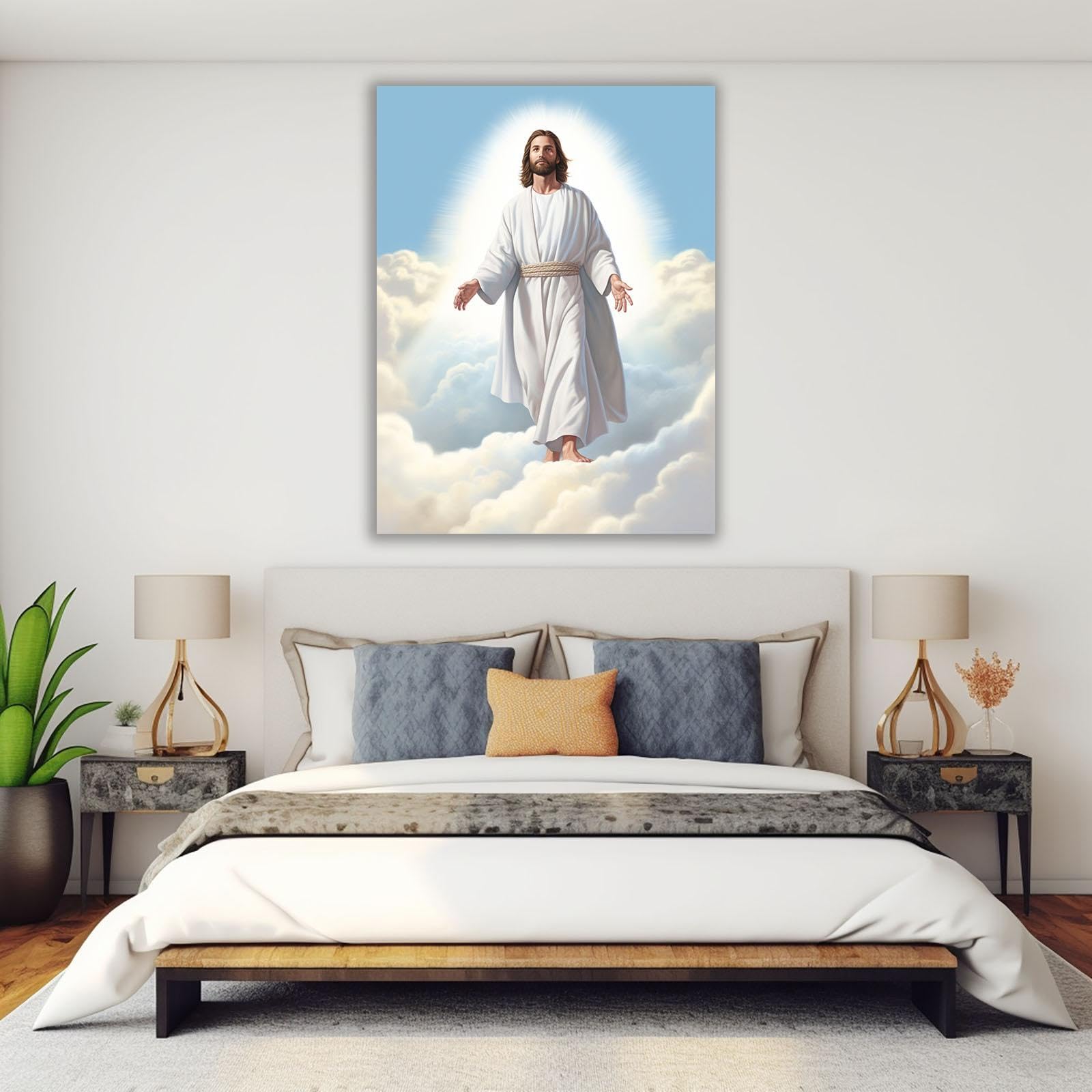 Affiche Décorative 'La Vie Du Christ' - Style Vintage - Sur Demande (24x36 Max) - NEUVE