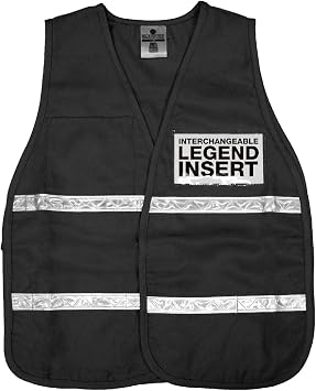 ML Kishigo - 3700 Series Incident Command Vest - Black