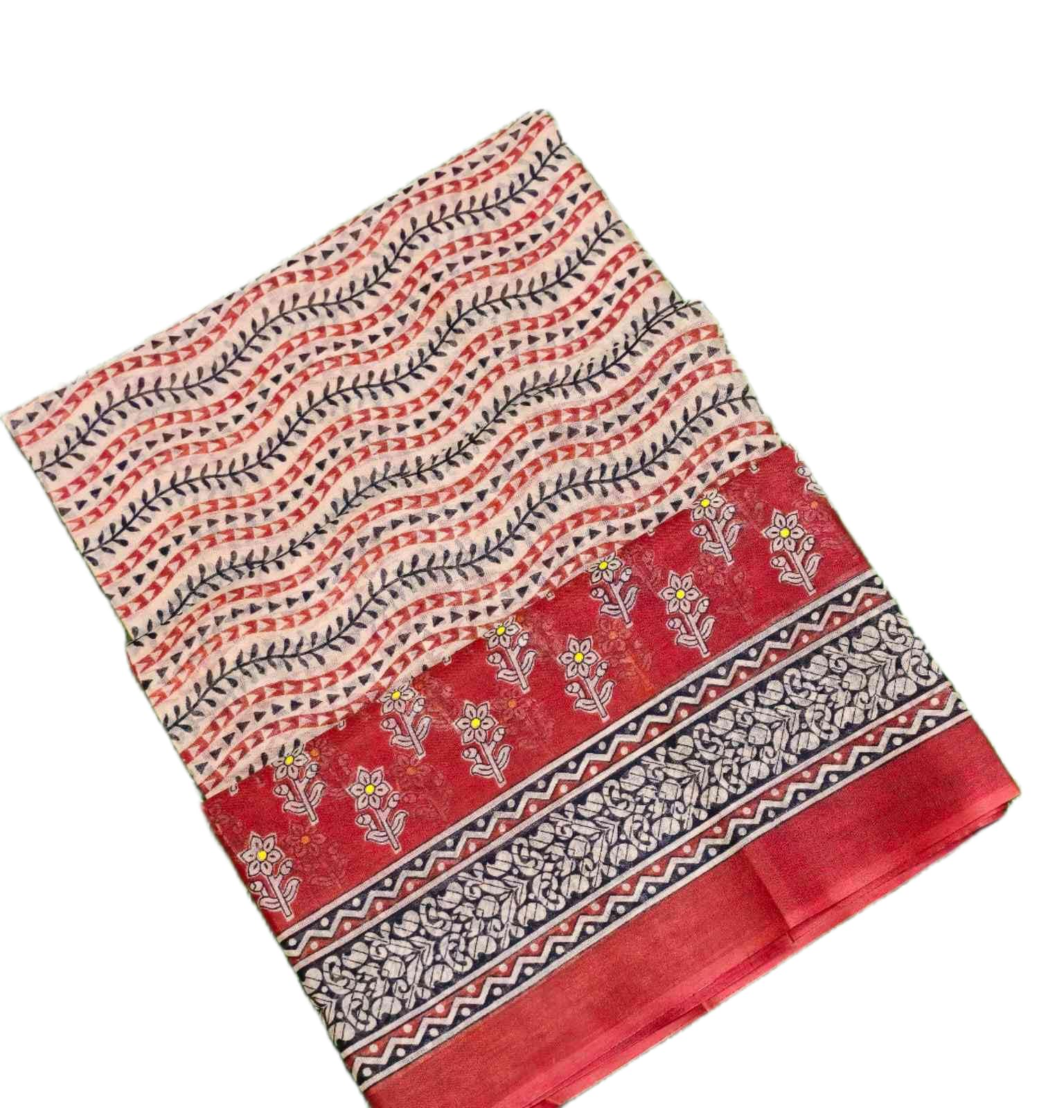 Beautyfull Pranjul Dupatta| Printed Dupatta for women Floral Border and stylish dupatta Traditional Ethnic Accessory for Salwar Suits and Kurtis-image-3