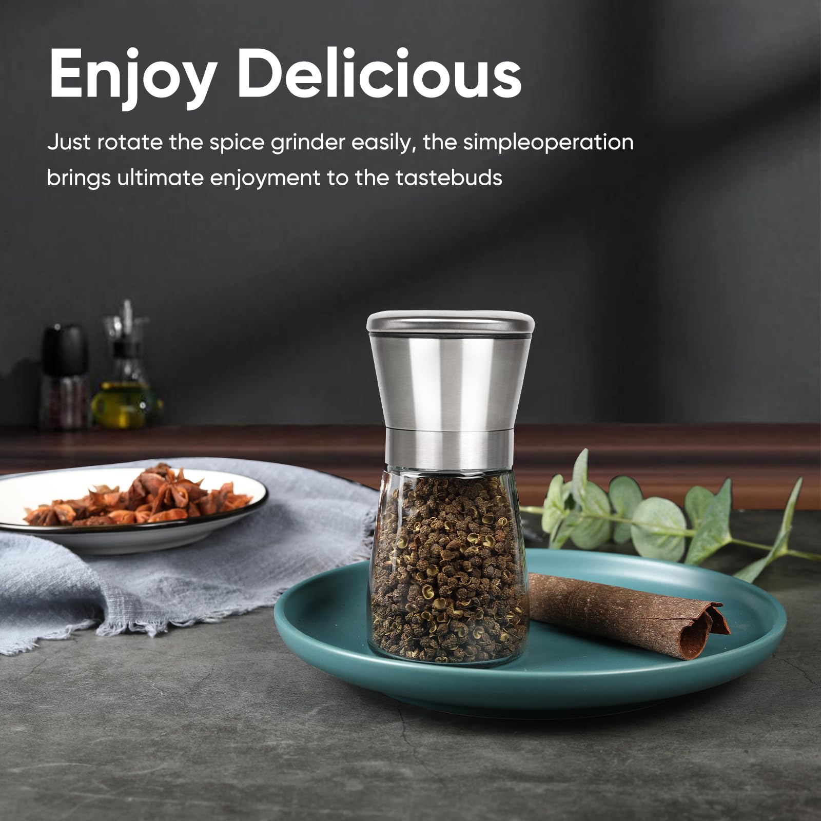 Pepper Grinder (Silver Dwarf) — Amazon image 4