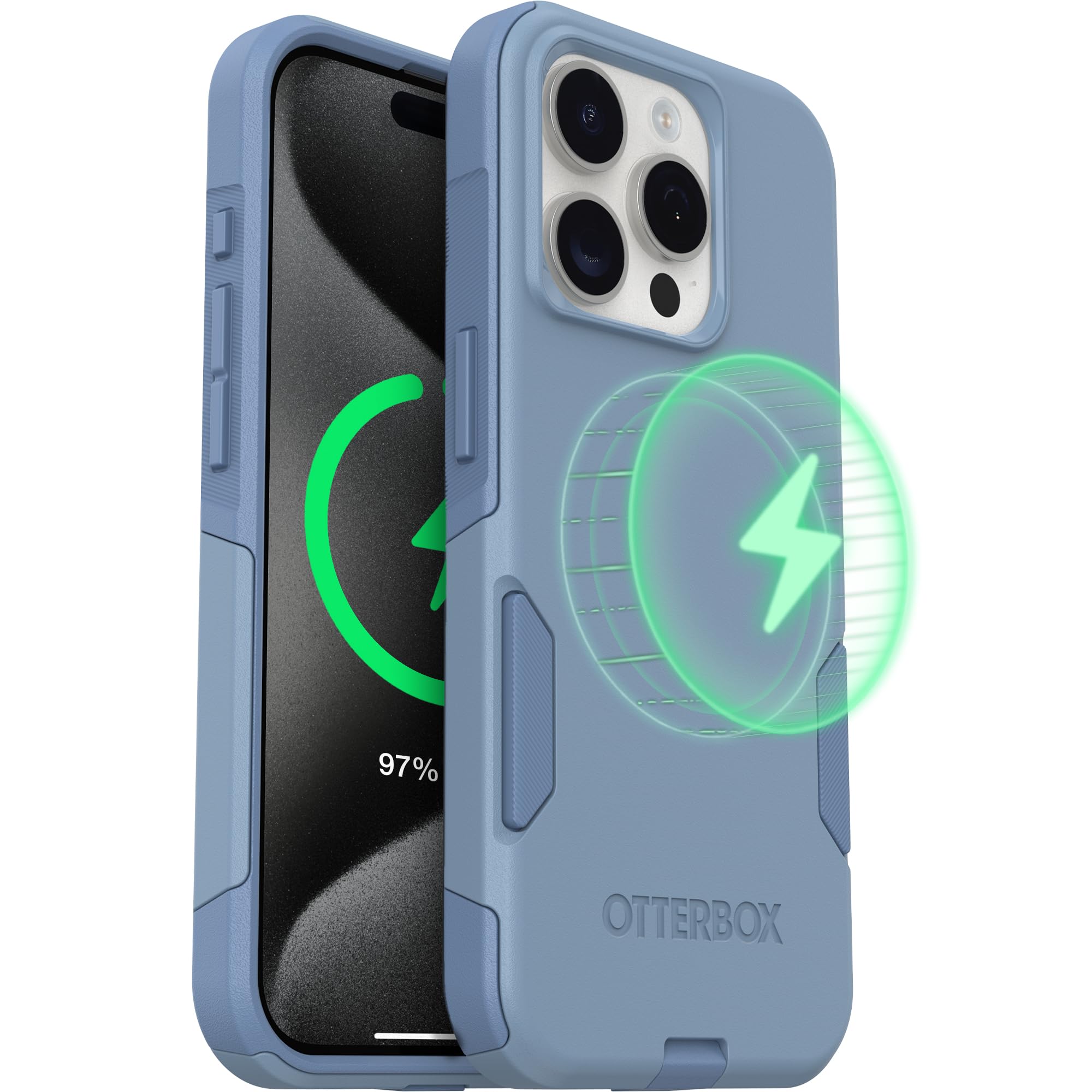 Amazon.com: OtterBox iPhone 15 Pro - Commuter MagSafe Case - Slim