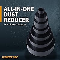 Vista 2 de POWERTEC 70139 Adaptador reductor de manguera y accesorios 6 a 1