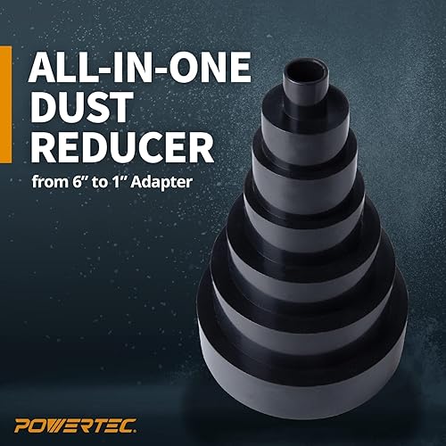 Miniatura 2 de POWERTEC Adaptador reductor de manguera y accesorios 6 a 1 70139V, 1 PK