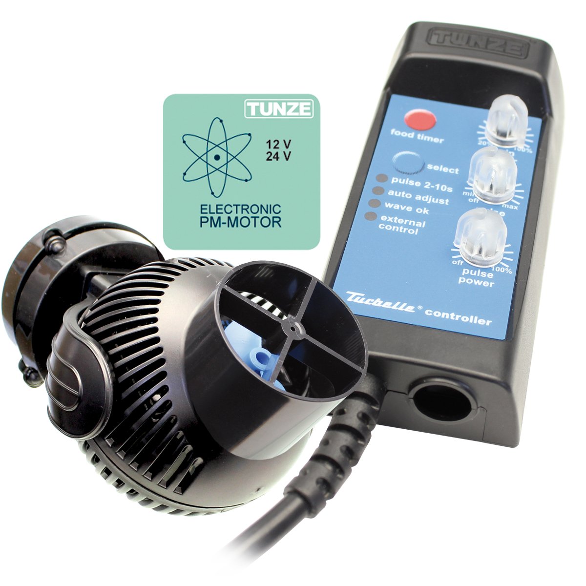 Tunze USA 6105.000 Stream Propeller Pump, Features Electronic Speed Control, 3400-Gallon