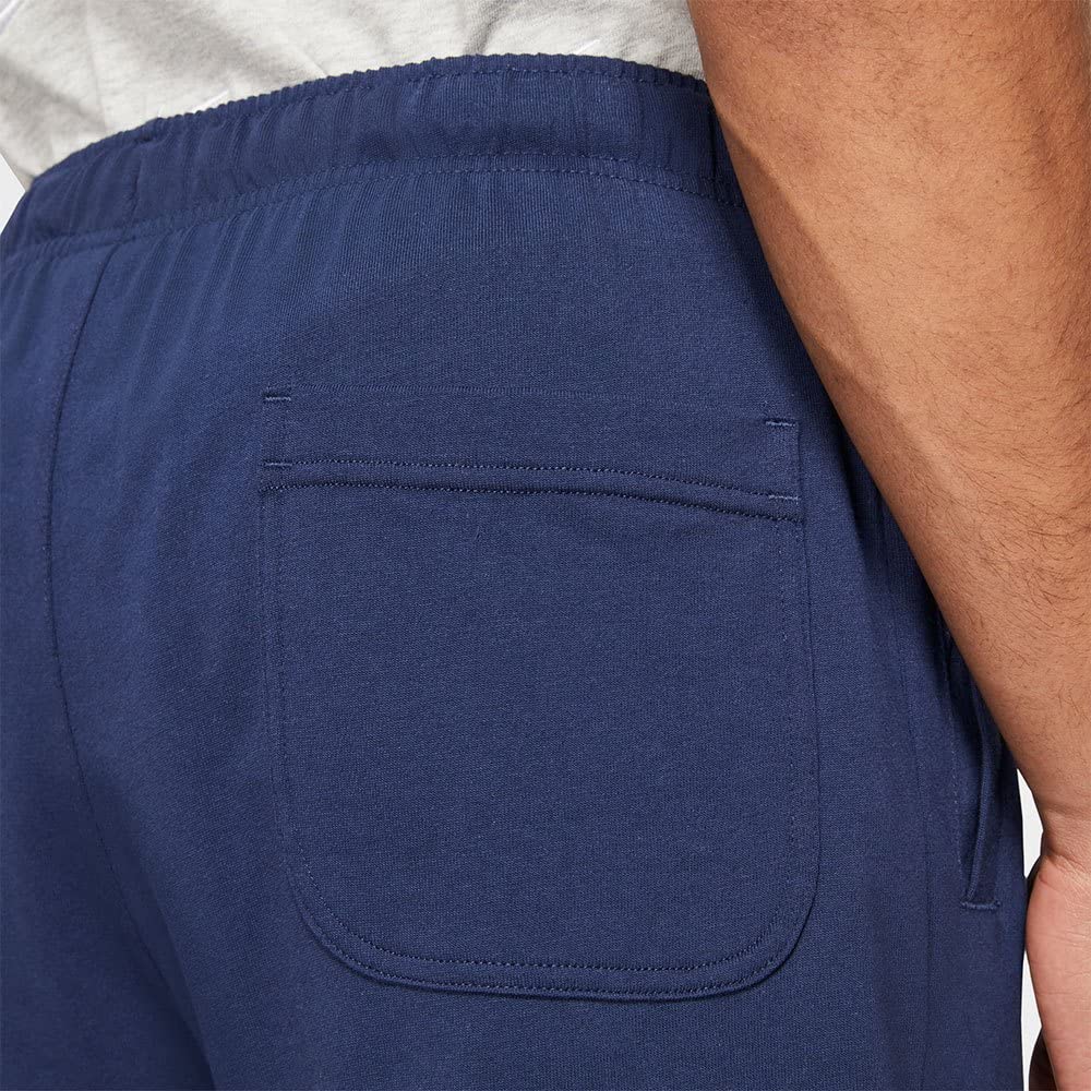 Nike Club Short Jsy - Pantalones Cortos, Hombre, Azul (Midnight Navy/(White), XL