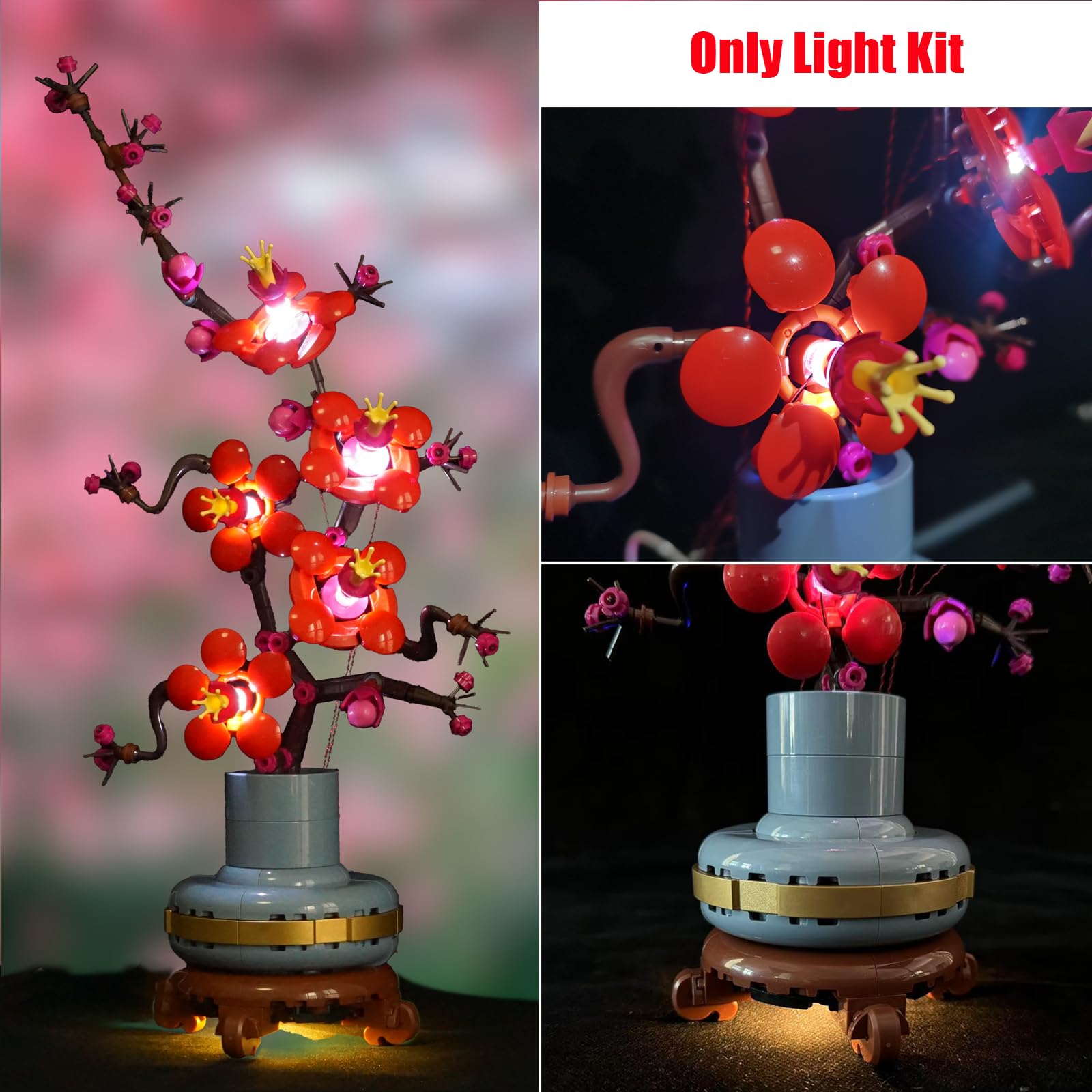 BrickBuddy Gobricks GDS-603 Plate Round 1 x 1 with Open Stud 50PCS 85861 28626 29387 DIY Parts and MOC Components for Major Brick Brands Color?Trans Black 111