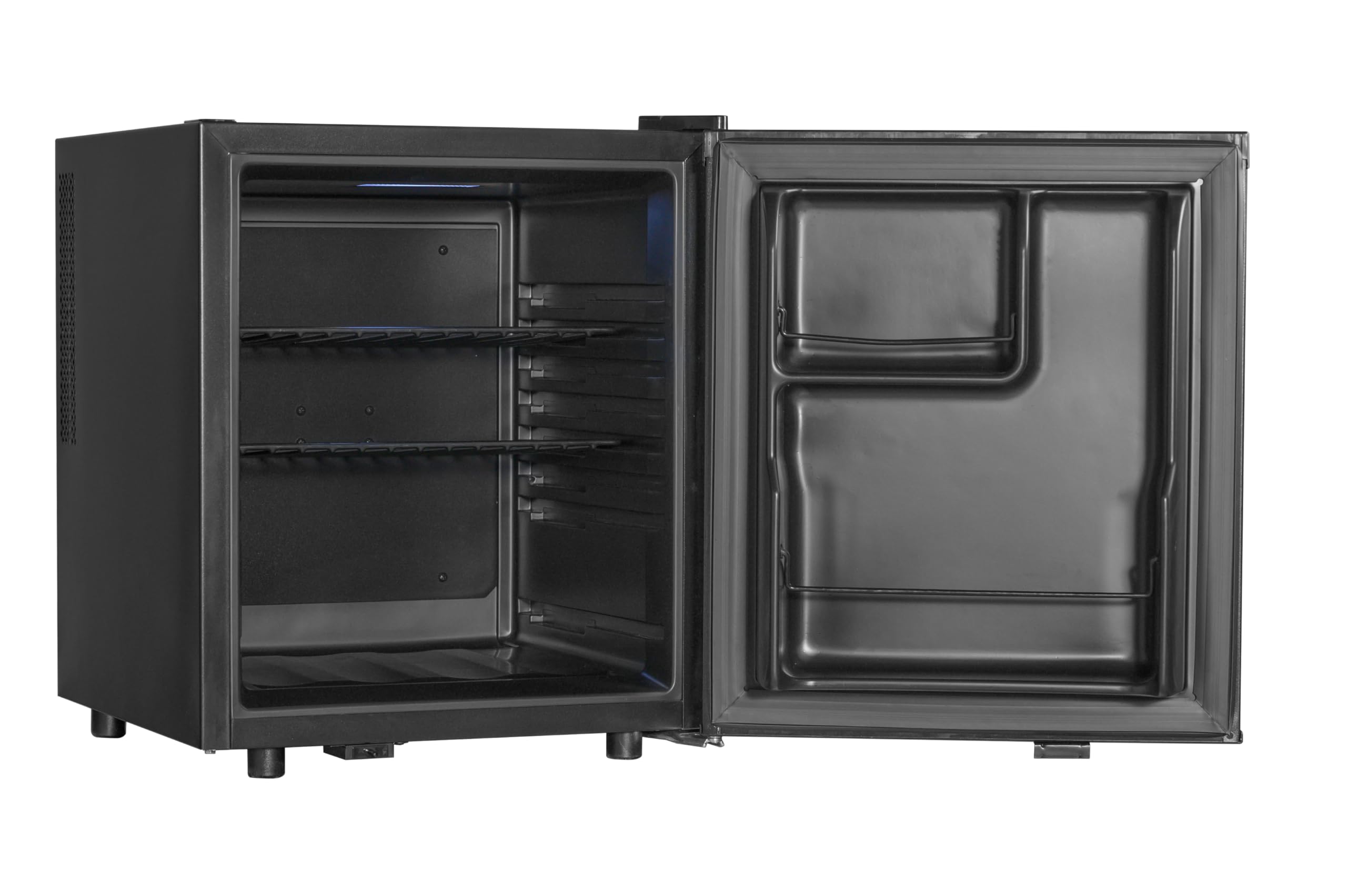 METRO Professional Minibar GMB1045B 43 x 48.7 x 52 cm 45 L Thermostat Mécanique 2 Étagères Éclairage Intérieur LED Noir