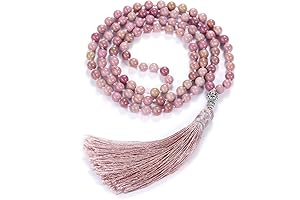 Womens 108 Mala Prayer Beads Wrap Necklace: Spiritual Guidance and Inner Peace