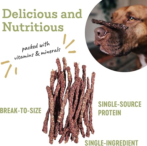 Miniatura 5 de Farm Hounds Palitos de molleja de pato de alta calidad, 100% naturales, golosinas de pato criadas en pastos para perros, golosinas de proteína