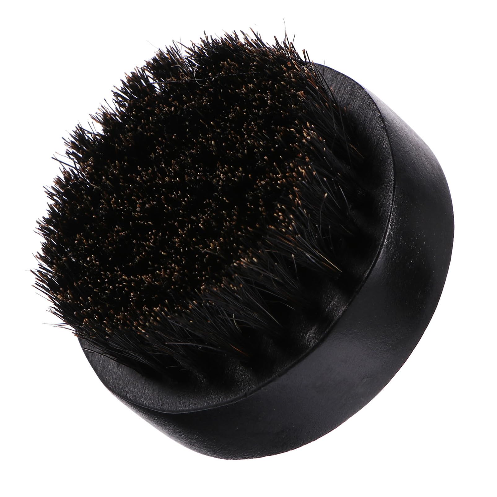 FOMIYES 1pc Natural Wood Handle Men's Beard Styling Brush Bristle Beard Brush for Men Beard Conditioner for Men Hair Styling Tool Black