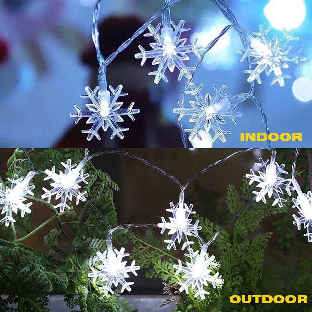 Lanterna Natalizia Con Neve Illuminata, Luce Notturna A LED A Batteria Idee Regalo Per Decorazioni Natalizie 97920104 - Foto 5