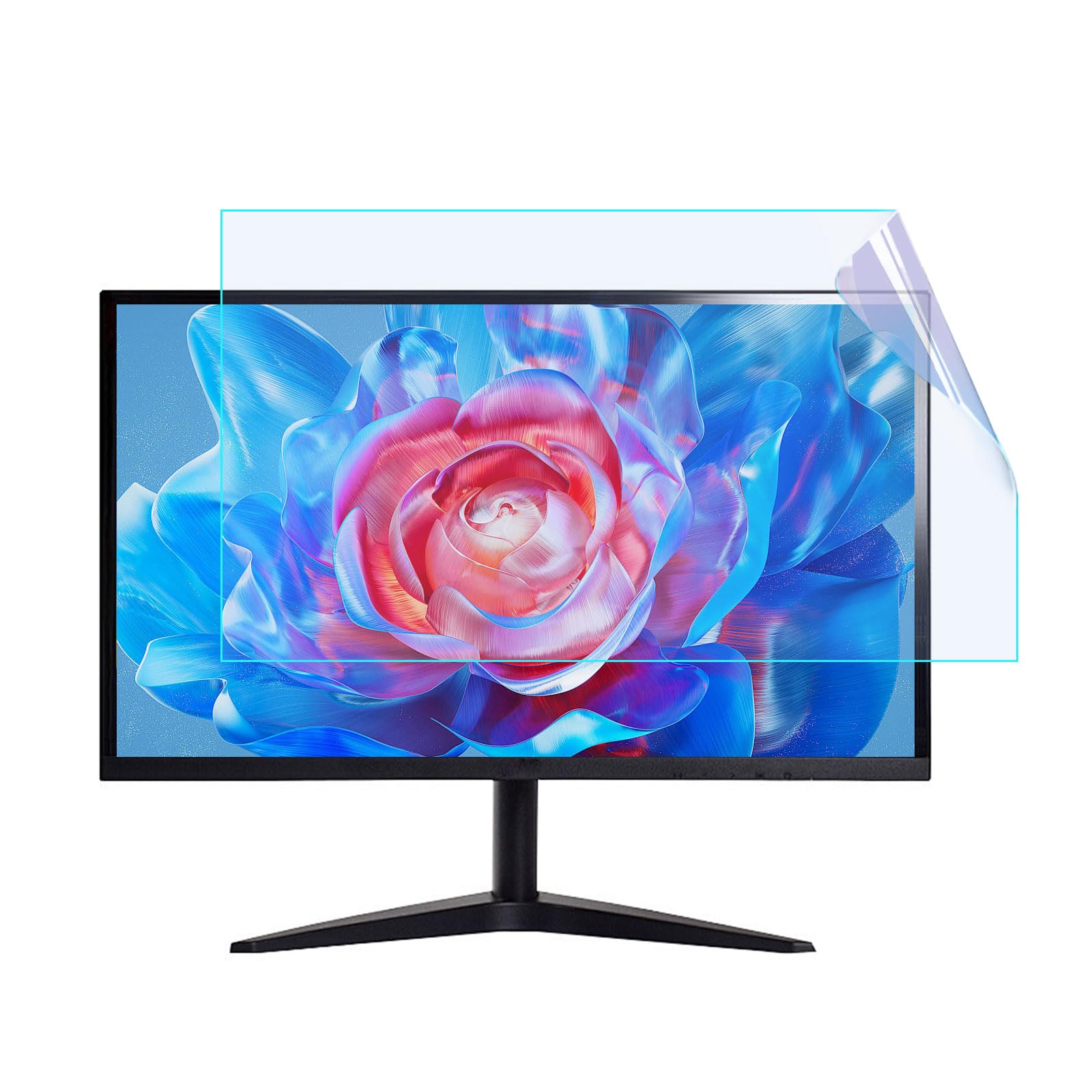 Protector De Pantalla Para Televisor con Filtro De Luz Azul, Cubierta De Pantalla Que Bloquea La Luz Azul Filtro Antirrayaduras para LCD, LED, 4K, OLED Y HDTV,75" 1682x966mm