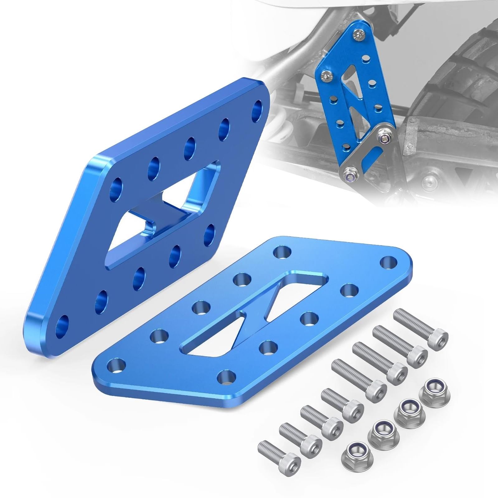 Supports de repose-pieds passager moto Suzuki DR650 DR650S 1996-2024