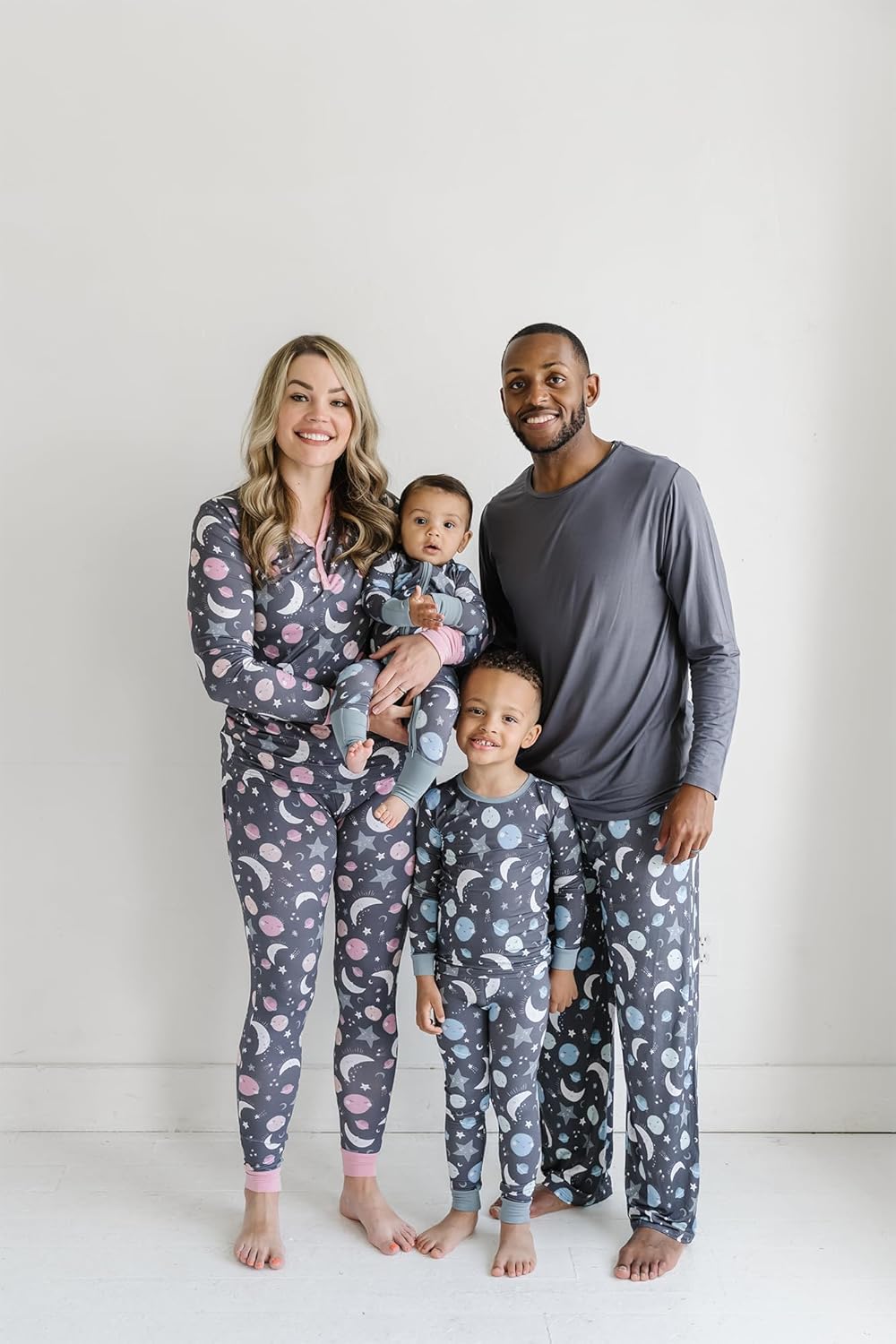 Little Sleepies Mens Pajama Pants, Soft Viscose from Bamboo PJ Bottoms for Family Matching Set, Mens Sleepwear PJs w/Pockets
