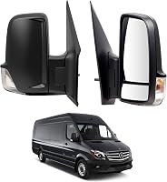 Convitex Jobb oldali elektromos külső visszapillantó tükör irányjelzővel teljes készlet Mercedes Sprinter 906 2006-tól Driver's Side 1