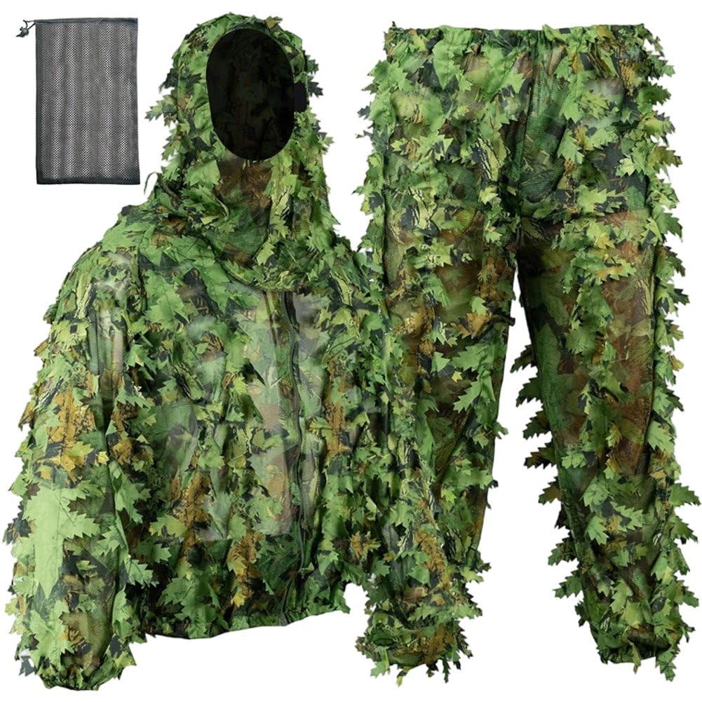 Combinaison de chasse bionique 3D avec veste anti-repérage pour adulte