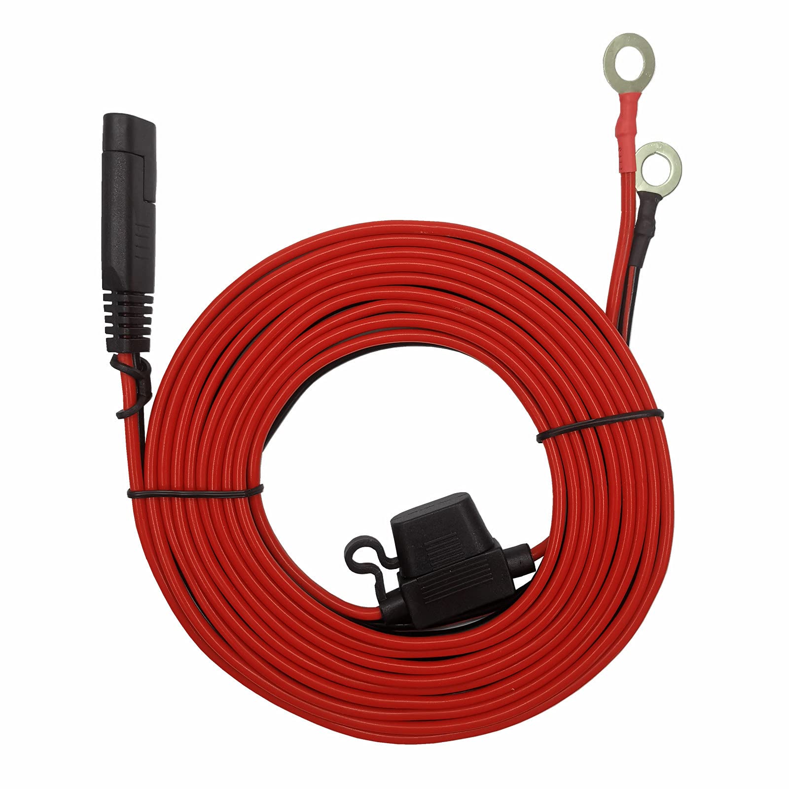 Buy SAE Connector to Ring Terminal 12ft SAE Plug to Battery Ring