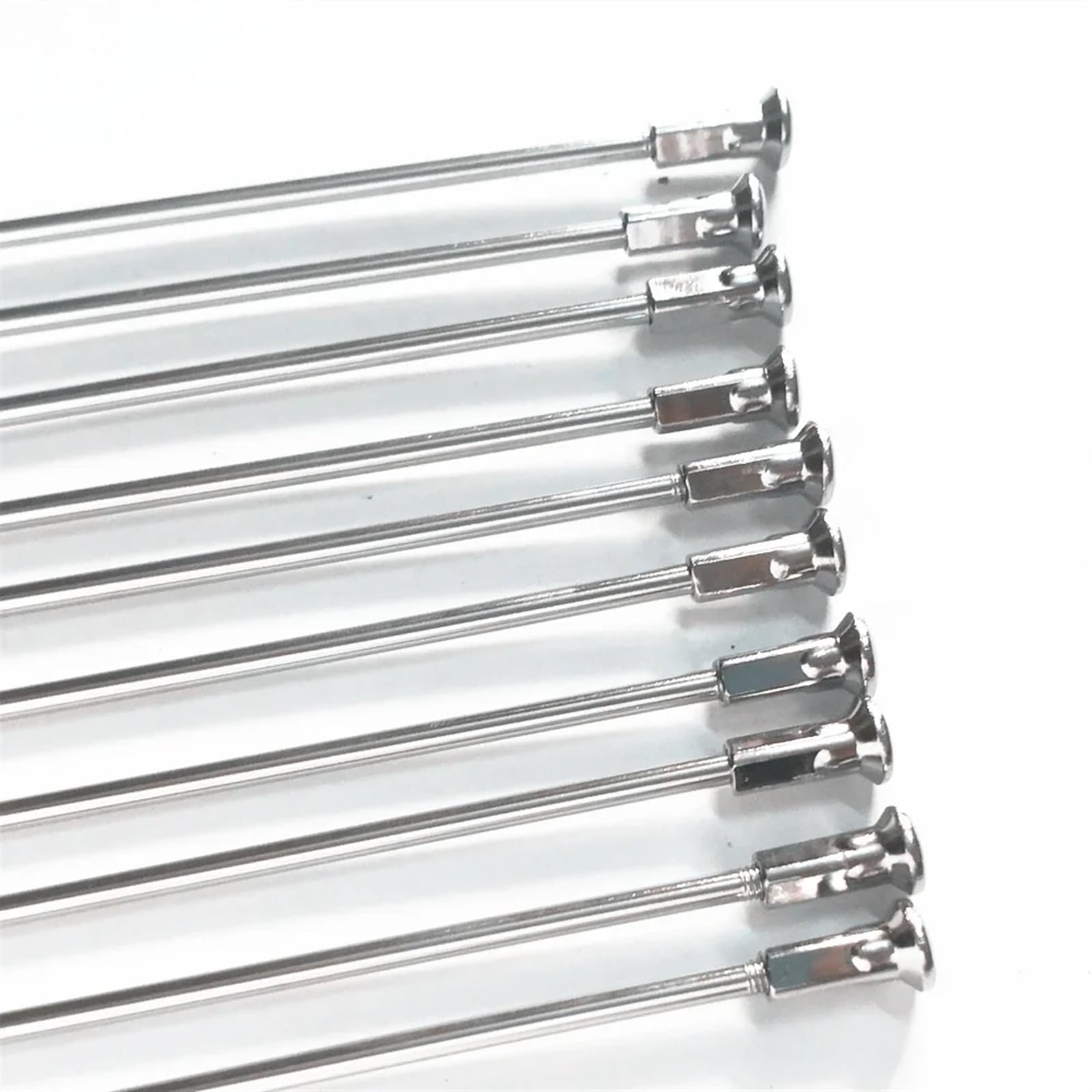 Fahrradspeichen 36 Teile/los 12G Durchmesser 2,5mm × 70-305mm Material Edelstahl E-Bike Speichen J-biegen Fahrrad Speichen(85mm)