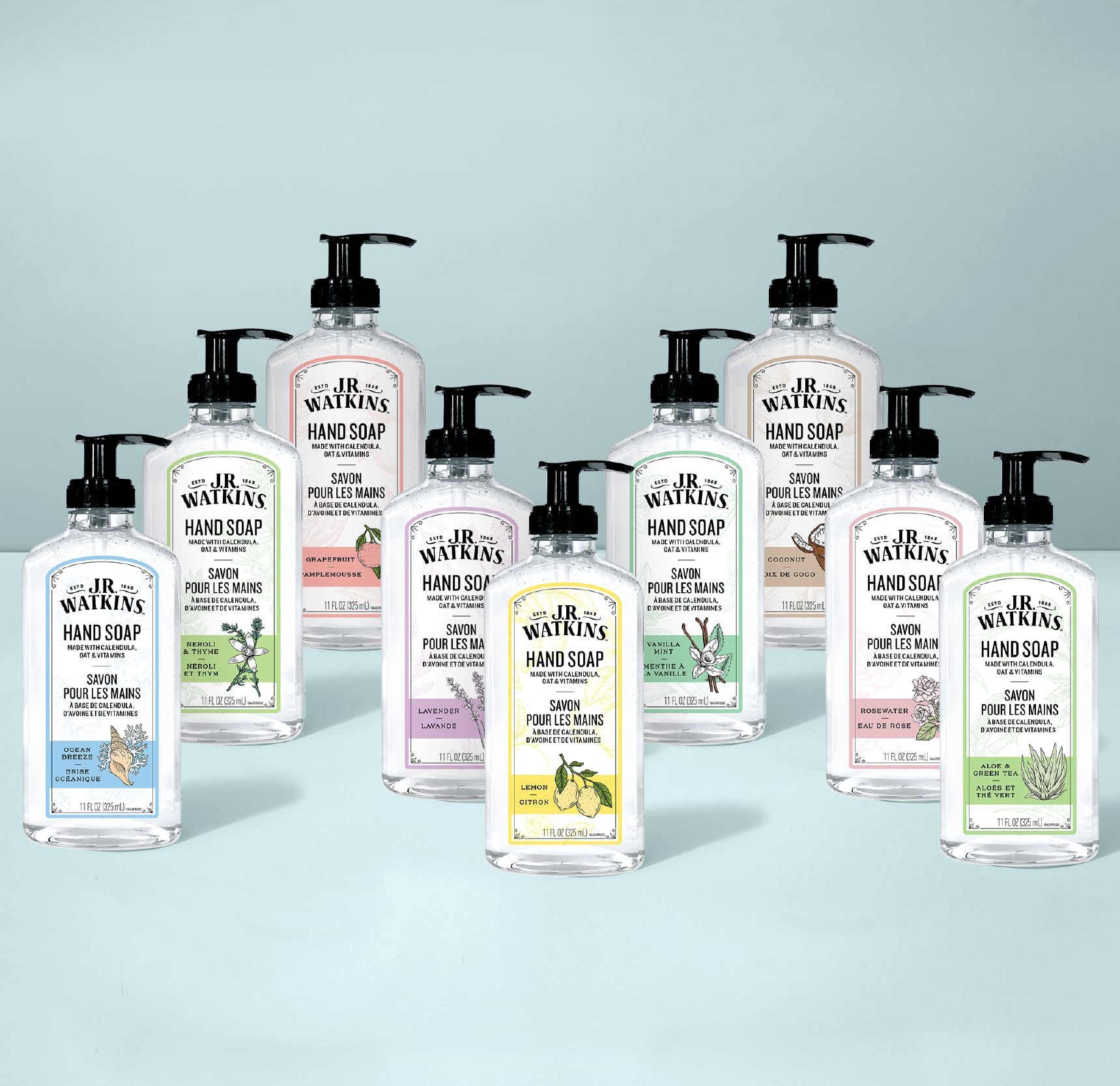 J.R. Watkins Moisturizing Gel Hand Soap Refill