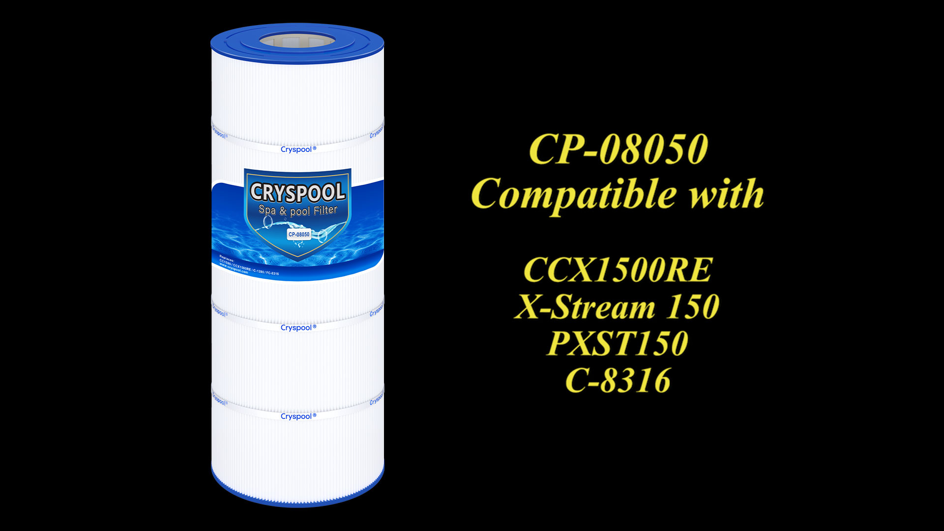 Amazon.com : Cryspool® 08050 Filter Compatible with Hayward