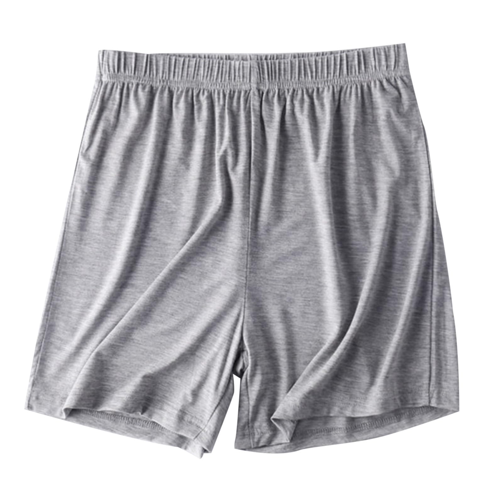 3 Pack Women Pyjama Shorts, Super Soft Sleep Bottoms, Cotton Pants, Lounge Pants, Elastic Waist, Sleep Pajama Bottoms, Wide Leg Sleepwear, Lounge Shorts for Beach, Gym, Running-image-35