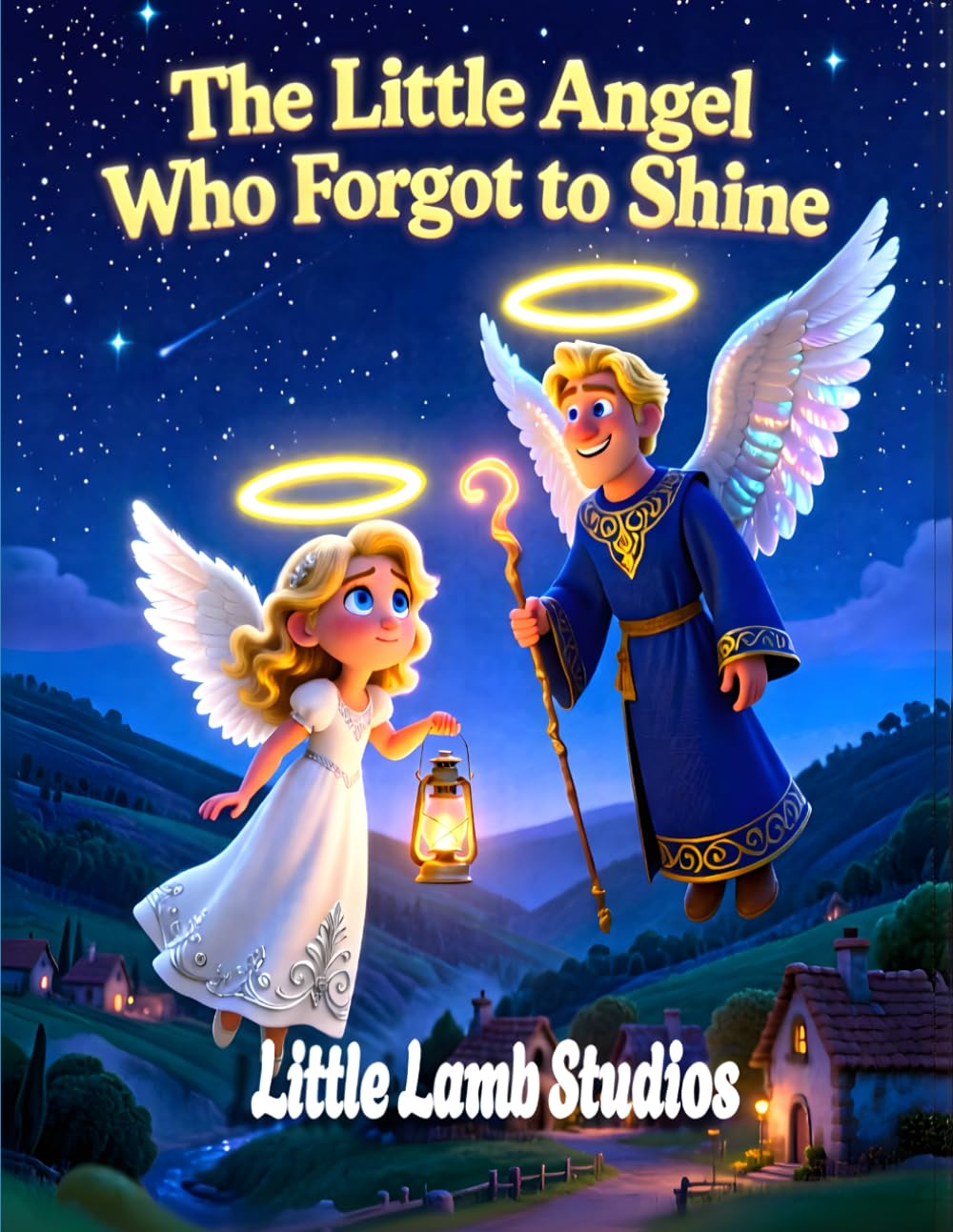 The Little Angel Who Forgot to Shine: A Christian Christmas Story About Serving Others, Kindness, and God’s Light (Little Lamb Holiday Blessings Series)