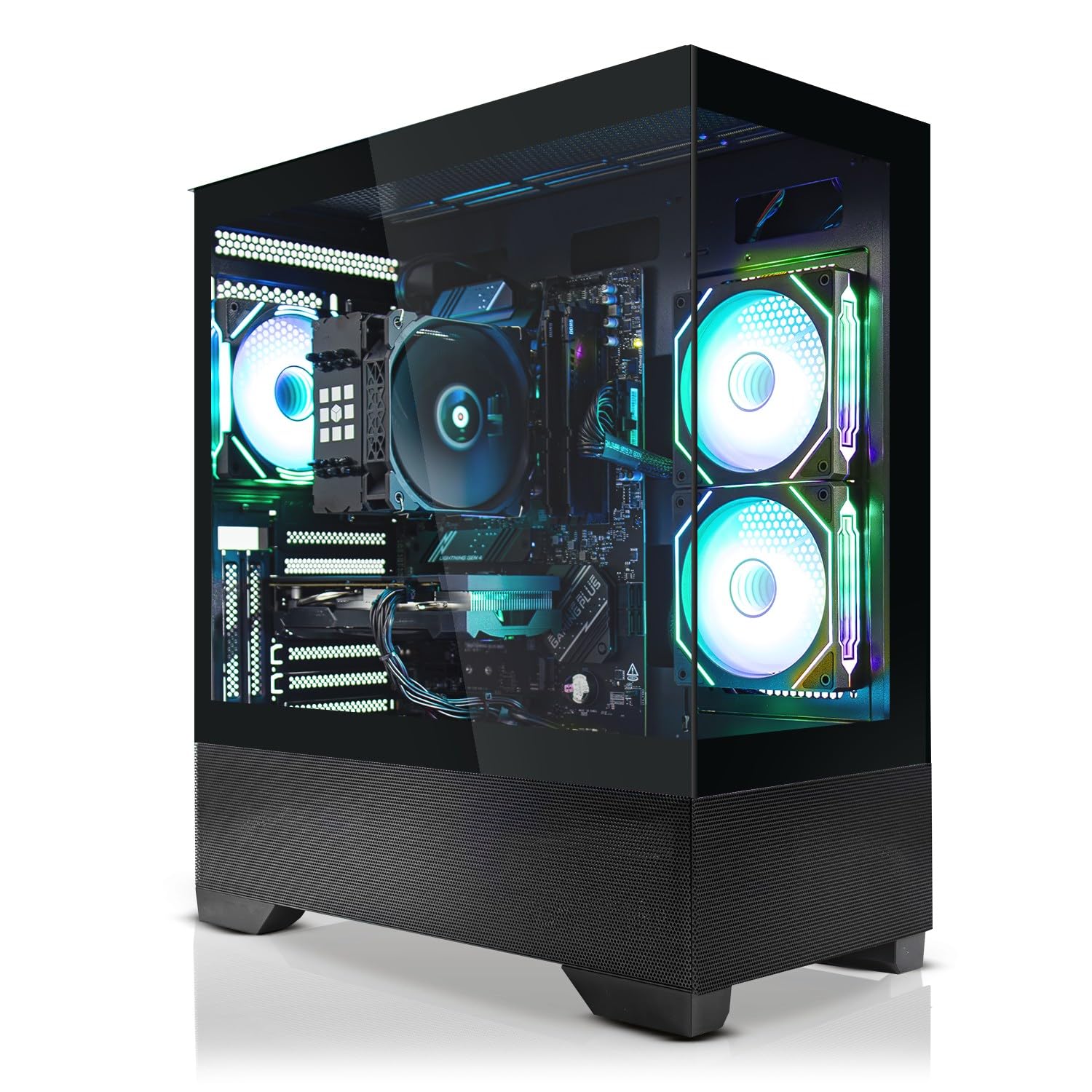 SYSTEMTREFF PC Gamer High-End - AMD Ryzen 7 7800X3D - RX 9070 16Go