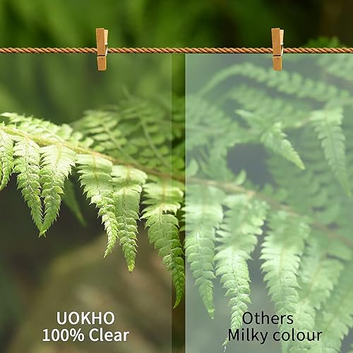 Miniatura 13 de 30 hojas de papel de película transparente, película transparente de 8.5 x 11 pulgadas para impresora de inyección de tinta, hojas de película