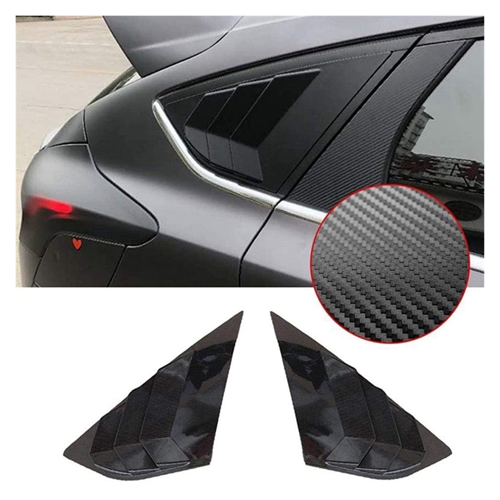 Buy Car Hood Vents Air Intakes Flow Scoop For Ford Focus ST MK3