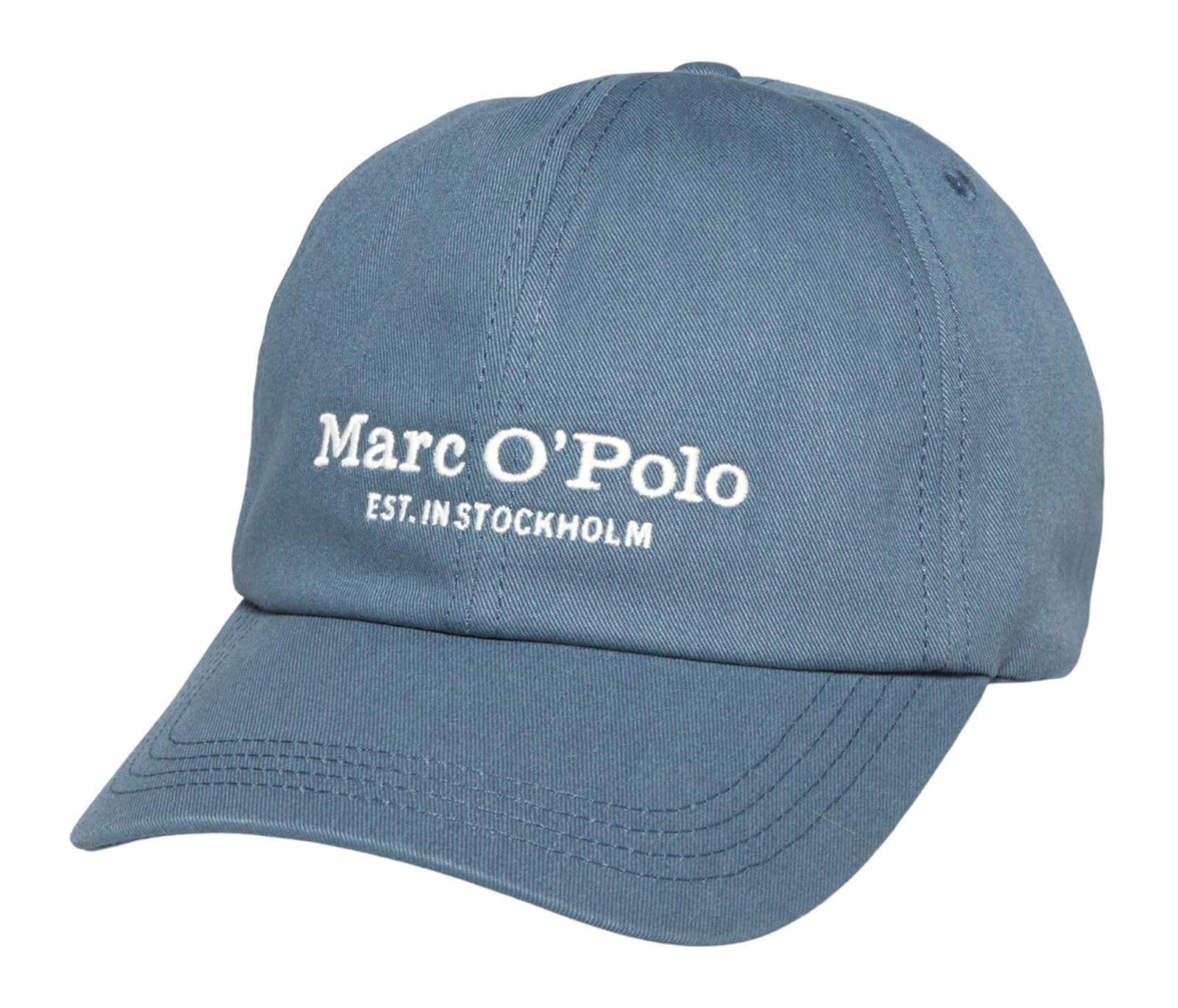 Marc O'polo Men's 870 Marc Oߴpolo Sporty Organic Cotton Cap, Blue (Storm), One Size