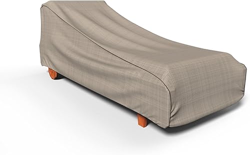 Budge P2A02PM1 Funda para silla de jardín inglesa resistente e impermeable, tamaño mediano, tweed bronceado