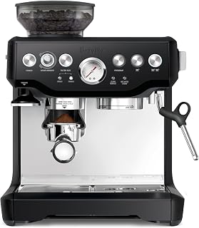 Breville Barista Express BES870BTR Espresso Machine with Built-in Grinder - Black Truffle Semi-Automatic