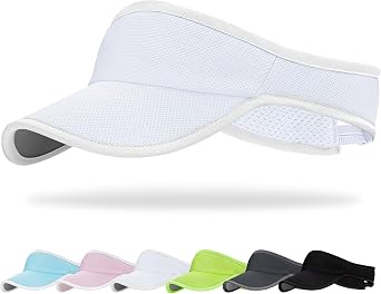 Sports Sun Visor Hat for Women Men, Lightweight Quick-Dry Sun Hat