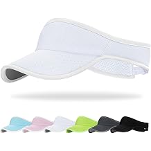 Sports Sun Visor Hat for Women Men, Lightweight Quick-Dry Sun Hat | UPF50+, packable & breathable visor hat, adjustable fit, for running, tennis, golf, cycling, pickleball and outdoor sports