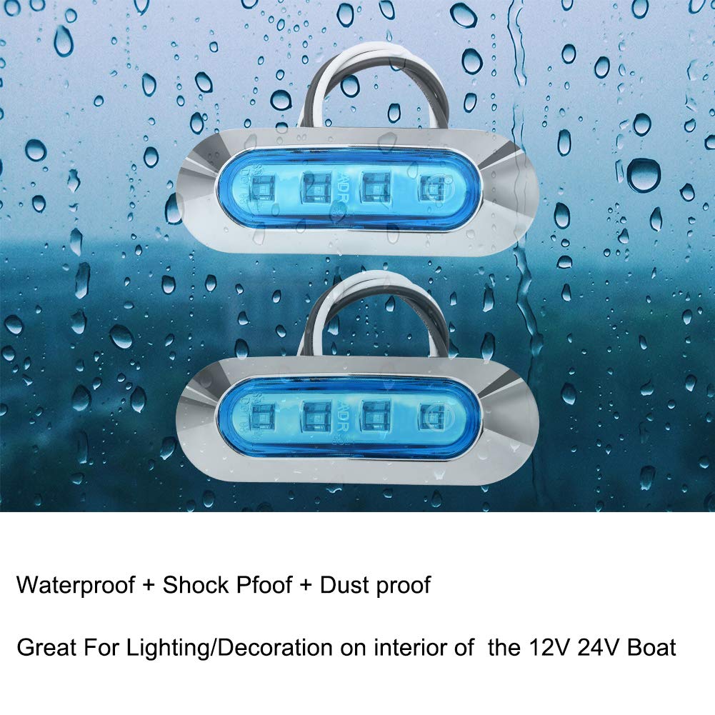 Kajak-Navigationslicht LED Rettungsringlampe - Automatisch Aktivierendes Schwimmendes Leuchtfeuer Für Boote