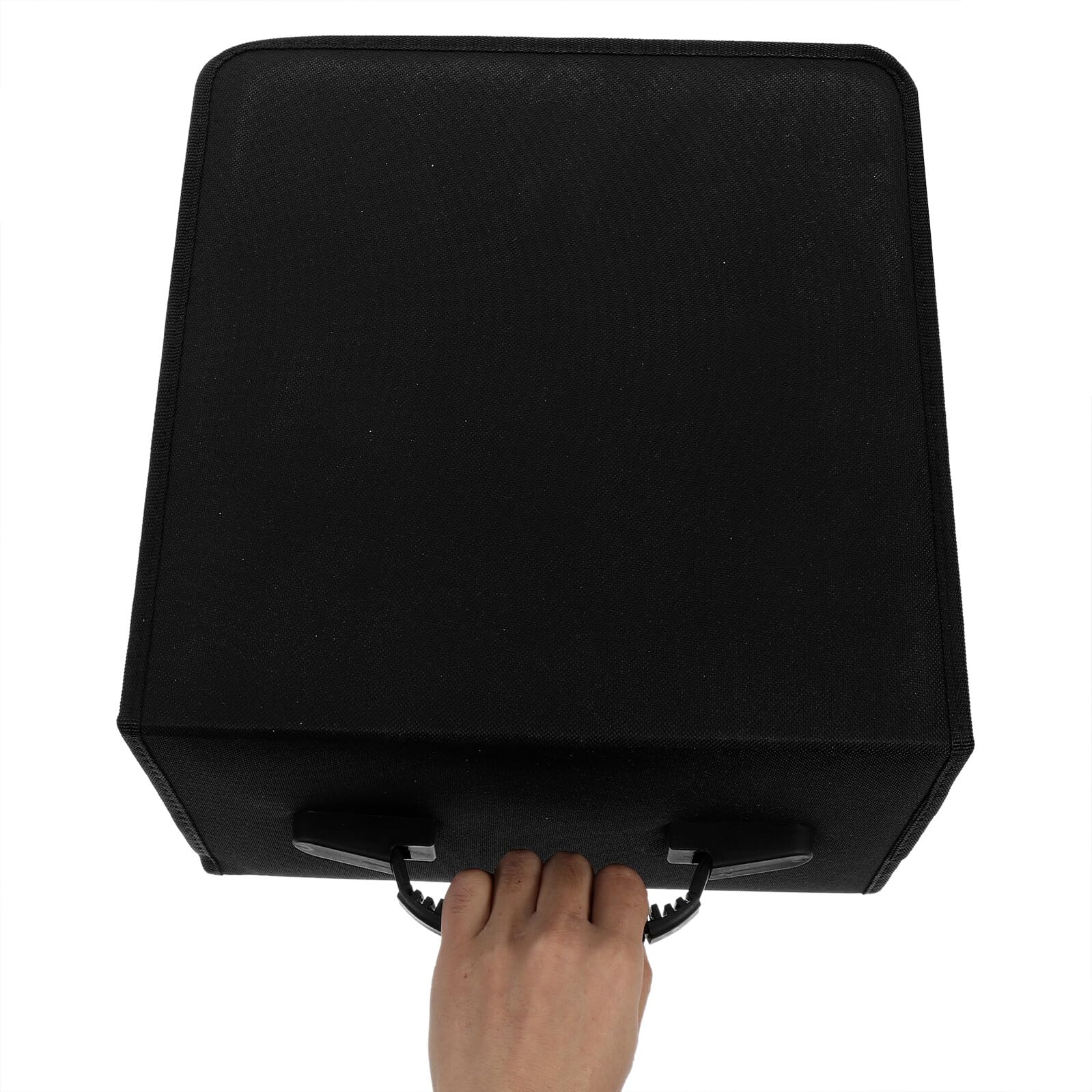 Porta CD per Auto in Pu con Maniglia Custodia Rigida per CD e Dvd capacità Fino Dischi Protezione da Graffi per Viaggi e Organizzazione