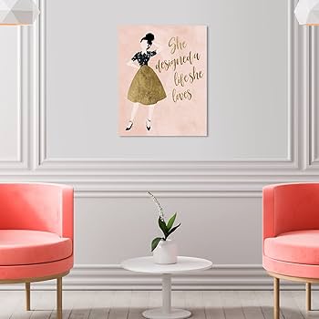 Amazon.co.jp: Oliver Gal デザイン シルエット 16インチ x 20インチ