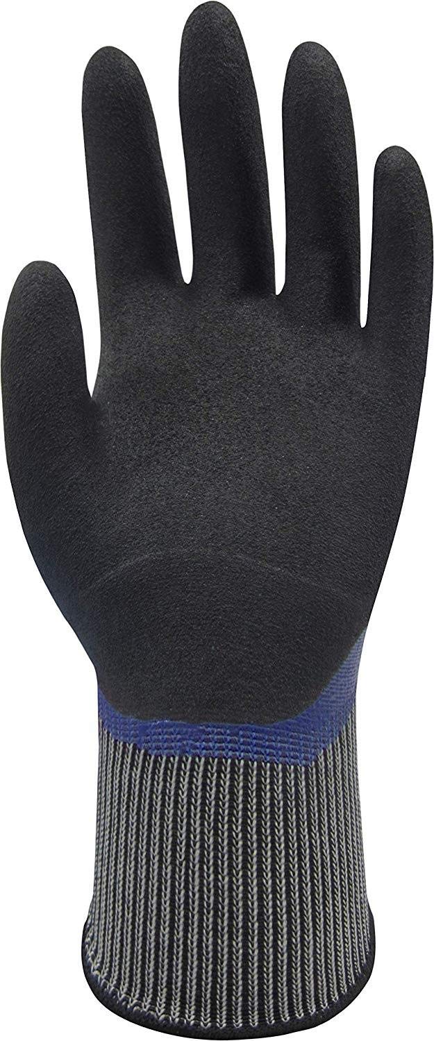 Wonder Grip WG-518W Oil Plus Oil-resistant Gloves, Size XL/10, violet - Image 2