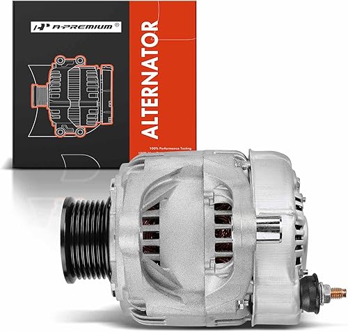 Miniatura 8 de A-Premium Alternador compatible con Dodge Ram 1500 2500 3500 Van, Dakota, 2001 2002 2003, 3.9L 5.2L 5.9L 8.0L, 12V 117Amp en sentido horario polea