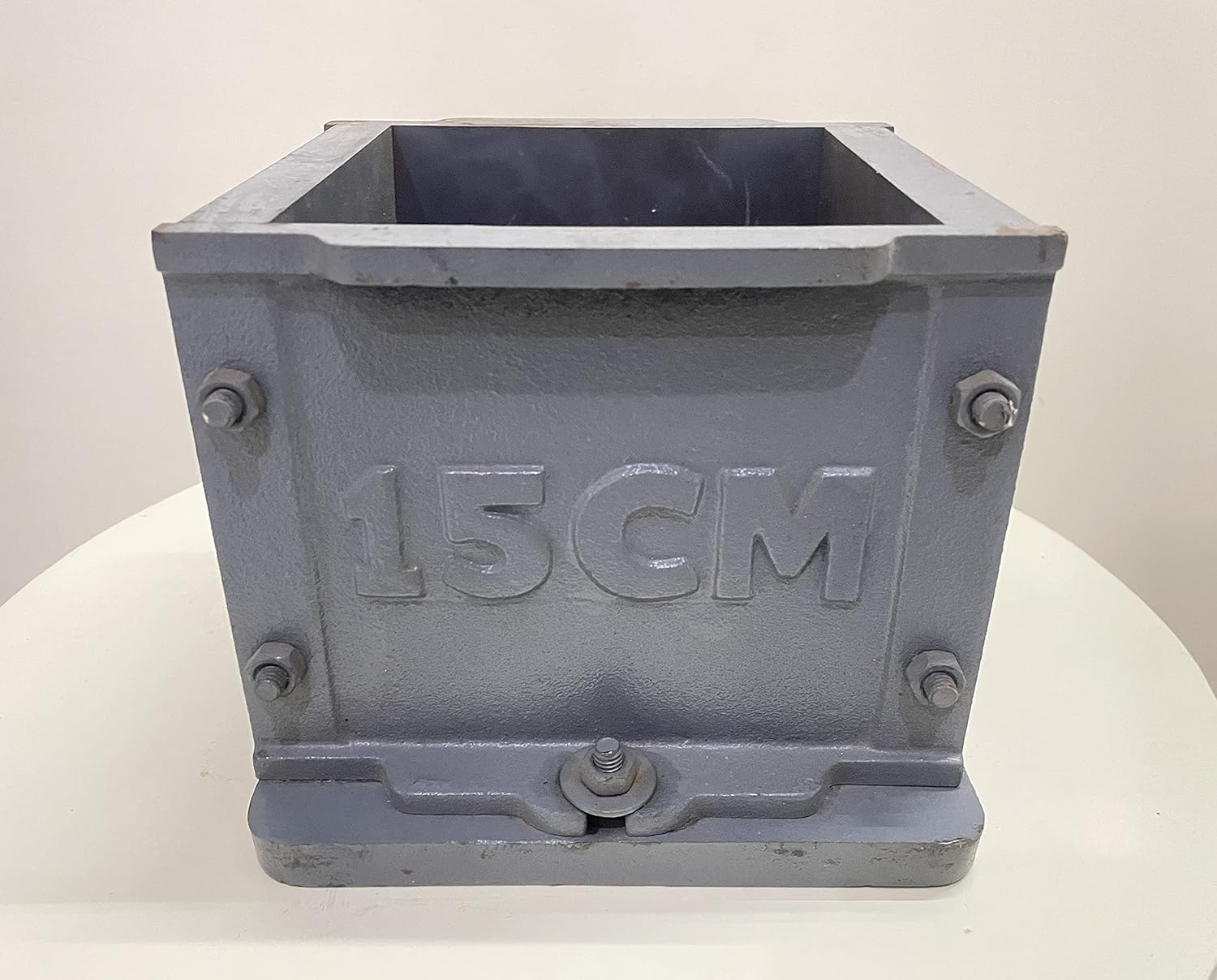 150mm Cast Iron Concrete Cube Mould – Heavy Duty Cube Mold for Cement & Concrete Compression Strength Testing-image-23