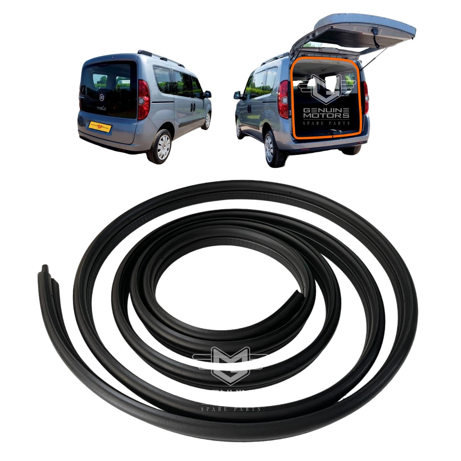 Guarnizione di ricambio per portiera di carico posteriore per Doblo II Cargo (2010-2022) 51844575