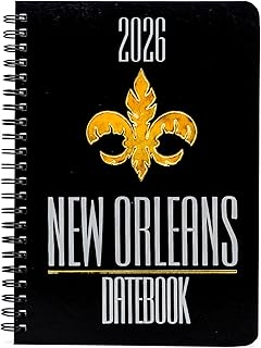 2026 New Orleans, Louisiana Datebook & City Planner – Resource Guide with Daily, Weekly & Monthly Views – 3 Year Reference Calendar Multi Purpose Travel Notebook Guide & Adventure Diary