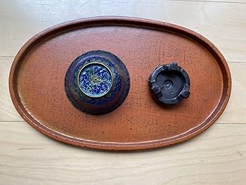 Amazon.co.jp: 中国伝統工芸 透胎七宝 省胎七宝 ガラス七宝透かし