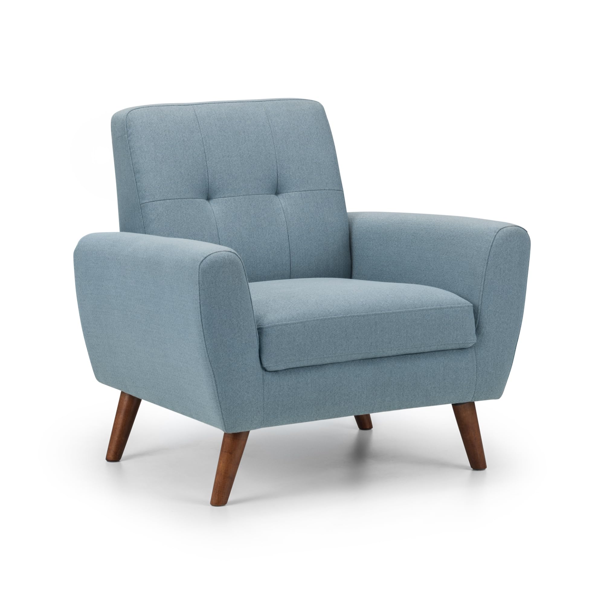 Julian Bowen Monza Kompakter Retro-Stuhl, Blau