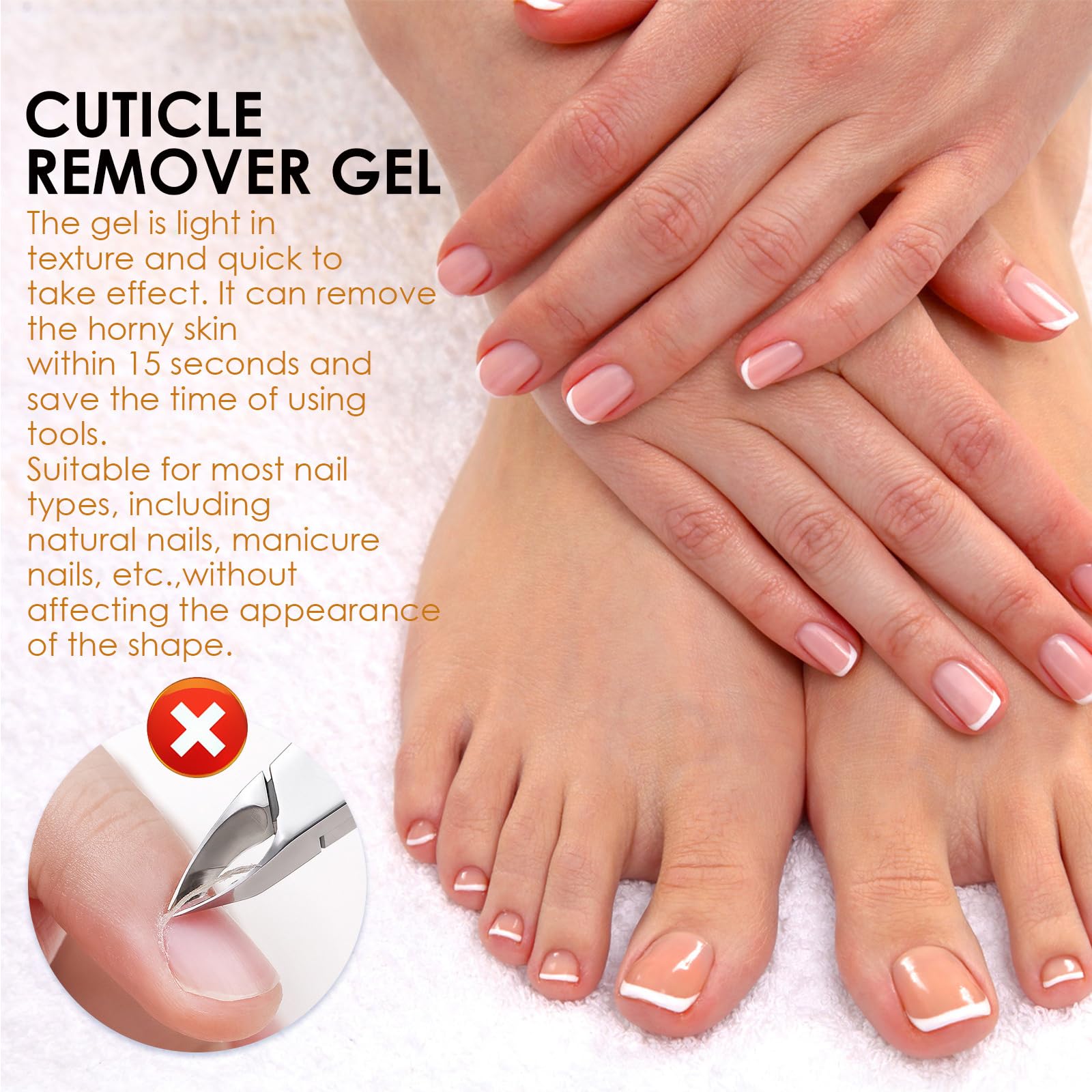 Cuticole unghie Riparazione Gel,Gel Ammorbidente e Cuticole Unghie,Ammorbidente e Cuticole Gel Unghie,Ammorbidente Professionale Cuticole,Gel Idratante per Unghie,Gel di Rimozione Cuticole