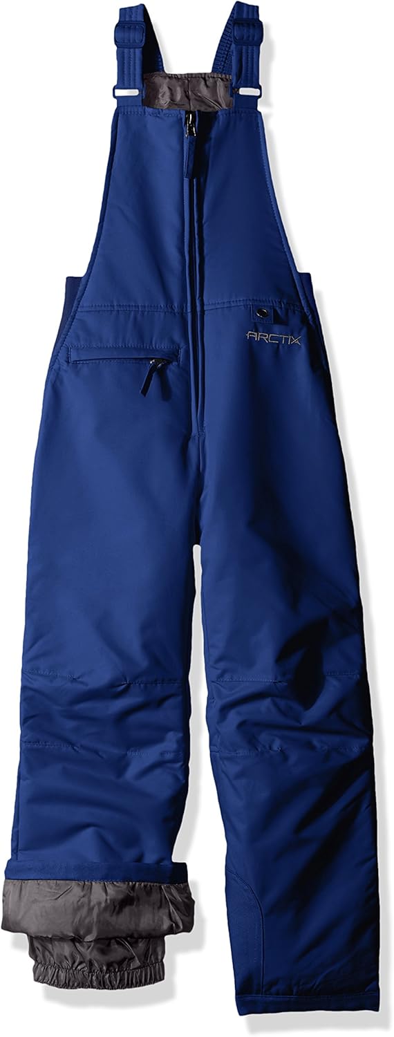 Arctix Kids Insulated Snow Bib Overalls Royal Blue Large