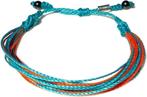 Miniatura 96 de Surfer Bracelets for Men - Handmade Surfer Rope Adjustable Friendship Bracelets - Surf String Bracelet for Couple Women Men Waterproof Beach Jewelry