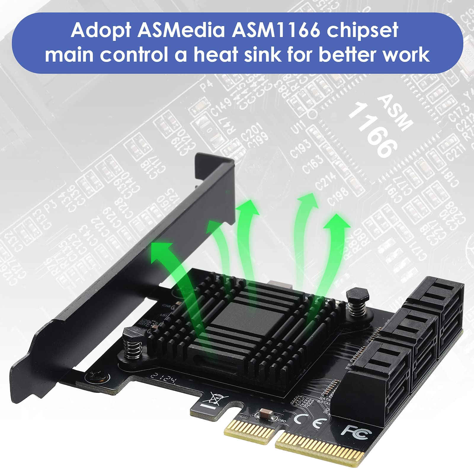 Pci-e Pci Express Para Ide Ata133 Sata Ii Stata Raid | Parcelamento Sem - Foto 11