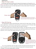 Vista 3 de Control remoto universal para puerta de garaje, control remoto de 433.92 Mhz para puerta, control remoto, llavero de control remoto, puerta de 2